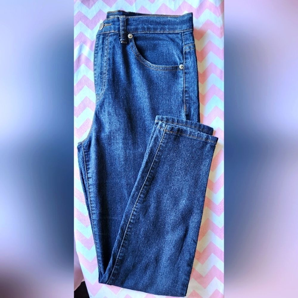 Forever 21 skinny jeans medium denim wash 30 waist